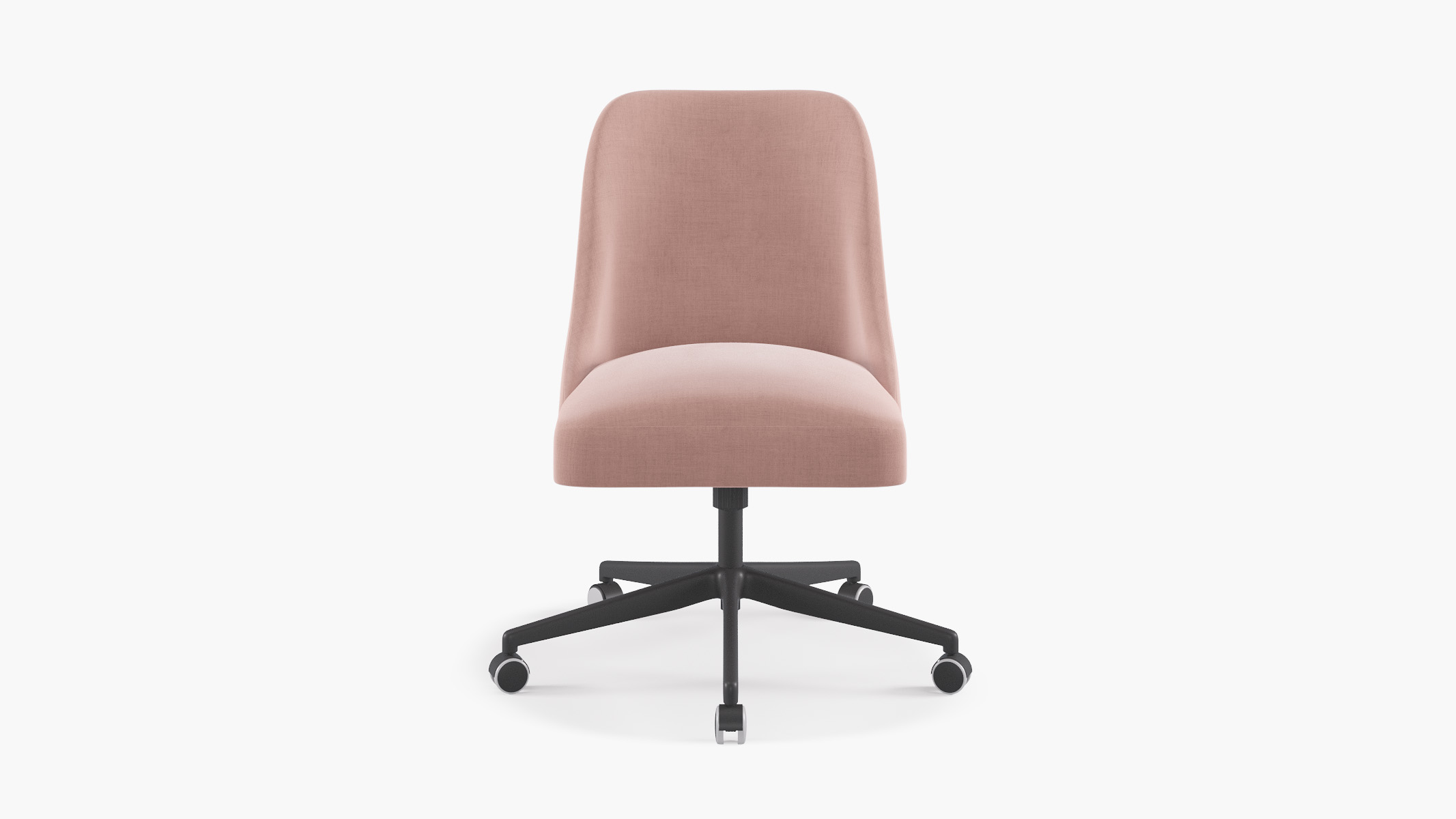 Tailored Task Chair | Blush Linen by The Inside